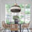 Brookings 1 - Light Natural Dome Pendant-880330403