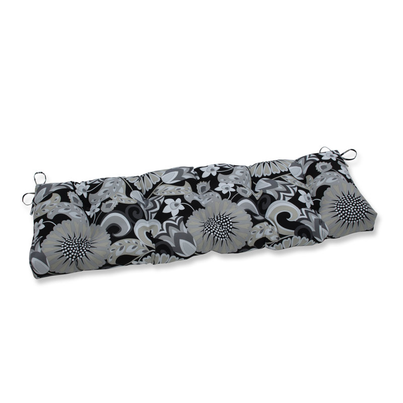 Coussin de siège intérieur / extérieur Sisneros, Graphite, L 60 po