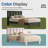 Modern Velvet Upholstered Platform Bed Frame with High Headboard, Vertical Channel Tufted Slatted Base, No Box Spring Required-1426644316-1426644317