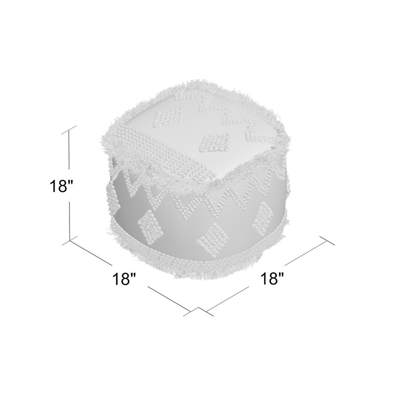 Tia Upholstered Pouf