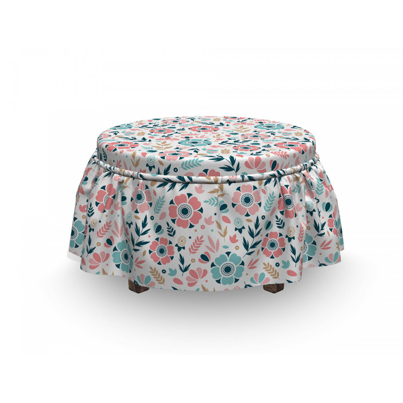Housse pour d’herbes et fleurs sauvages repose-pieds