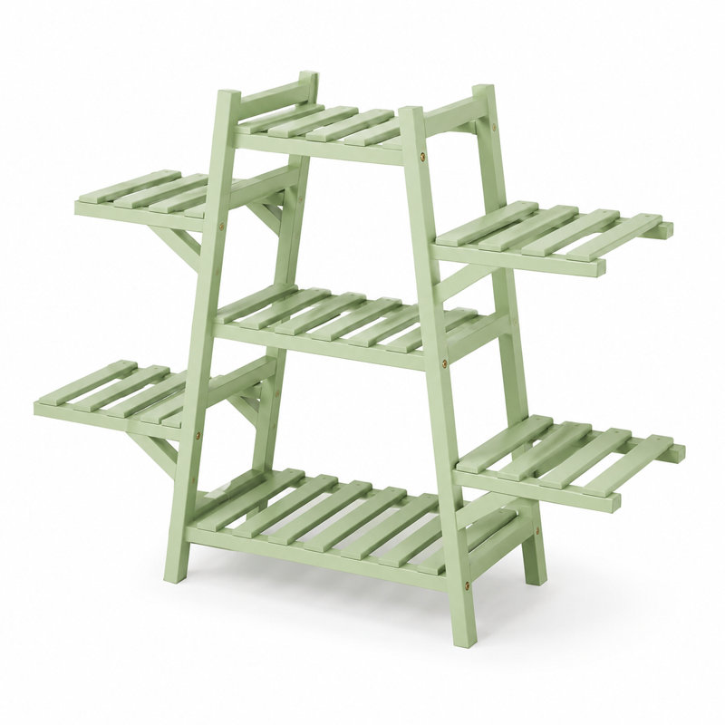Support à plante Remilia - ensemble de 7, Vert