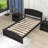 Urita Twin Size Platform Bed with Headboard-50916479