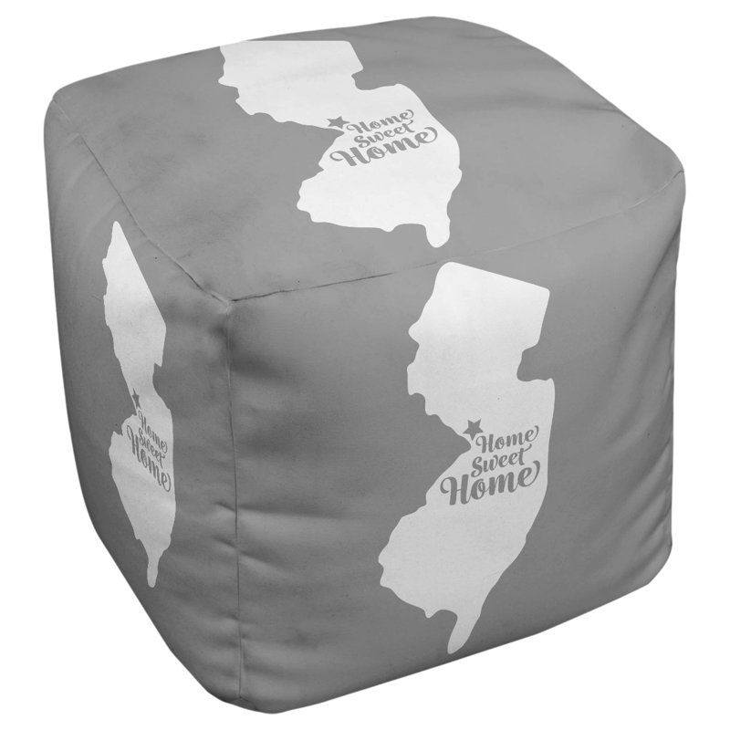 Repose-pieds à cubes trenton the home, Gris