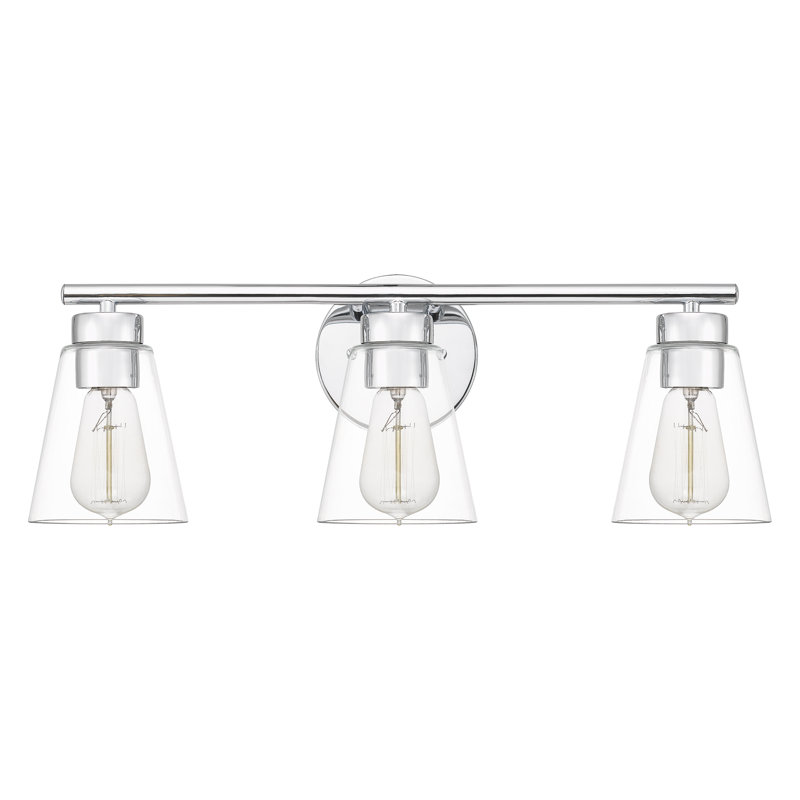 Seamus Dimmable Vanity Light, Polished Chrome