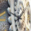 Horloge murale Fractal Futuristic Architecture IV-93398189