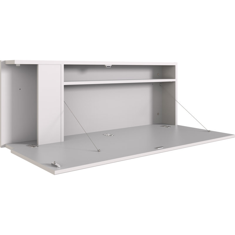 Carnahagh Foldable Floating Desk, White