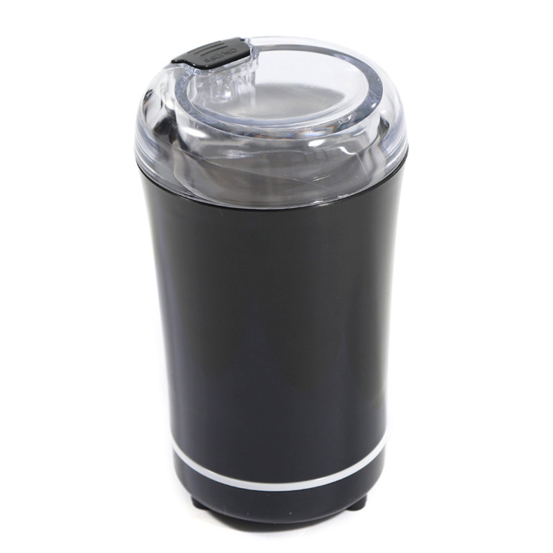 YaoTown Stainless Steel Electric Blade Coffee Grinder, Black