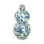 Vase en porcelaine D6.9x13.4 "