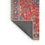 Tapis oriental en laine rouge / beige-1879134031