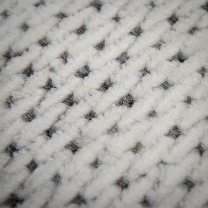 Tapis 100% laine tissé à la main, Rectangulaire 8 pi x 10 pi