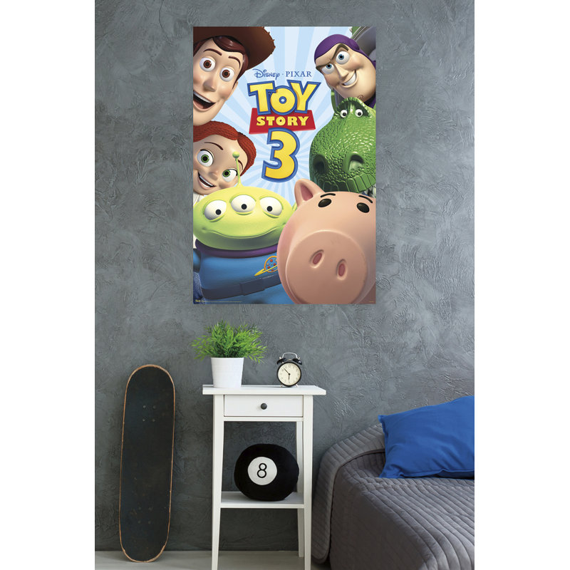 Impression sur papier 3 groupes jouets story