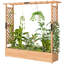 Trellis Planter Box,Wooden Planter Box For Patio Backyard