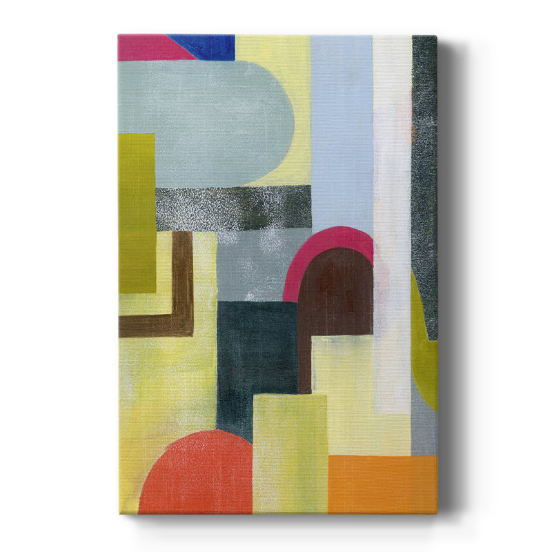 City of Rainbows I - Gallery Cavas, H 27 po x l 18 po