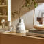 Textured Sculpted Stoneware Vase with Organic Silhouette and Modern Casual Design-439305667