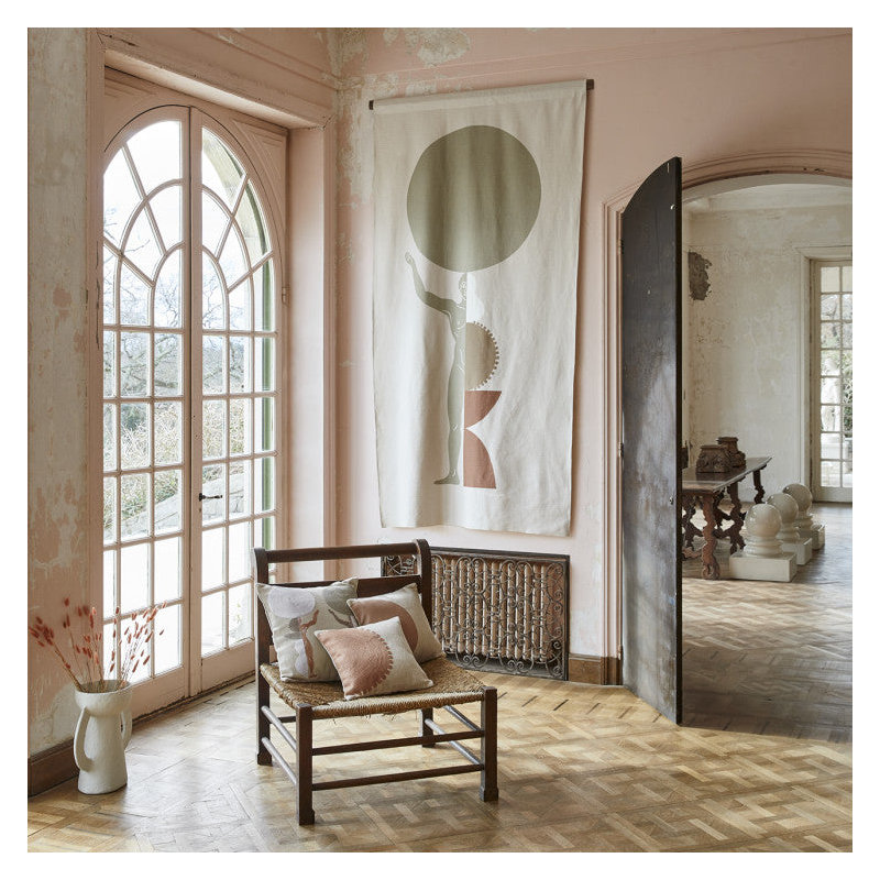 Cotton Blend Curtain Single Panel