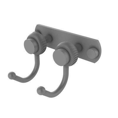 Mercury 2 Position Wall Mounted Robe Hook