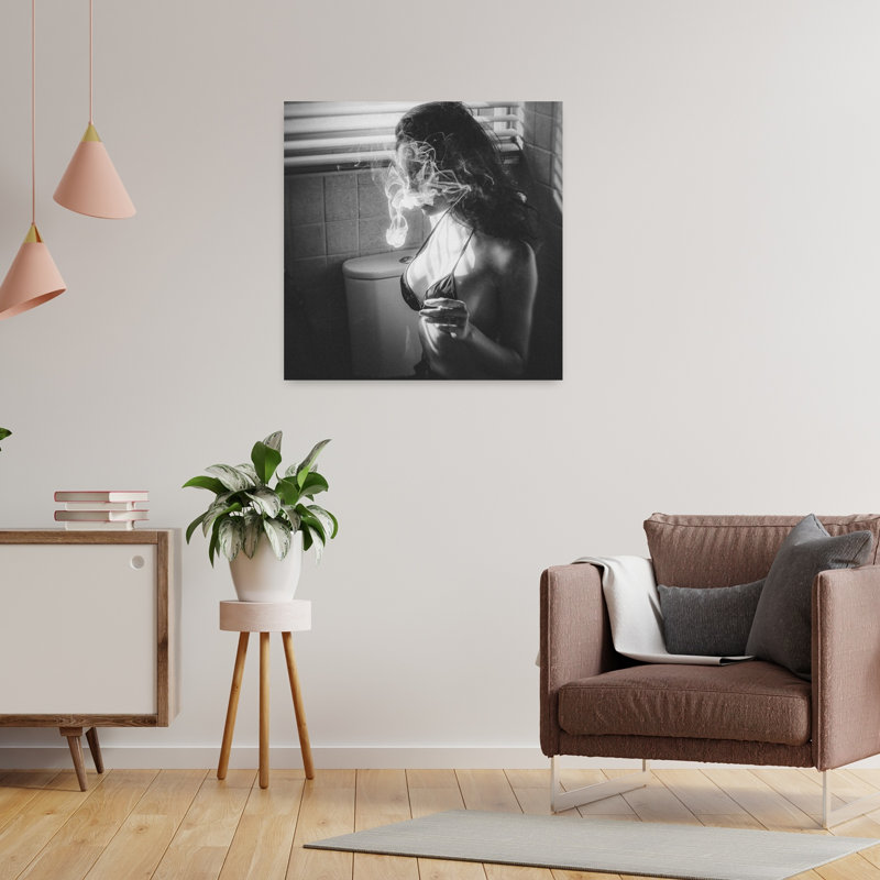 Art contemporain Portrait contemporain, H 24 po x l 24 po