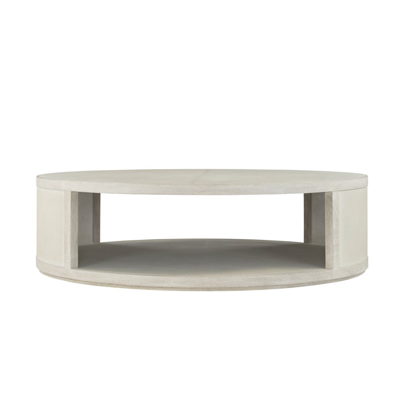 Maxwell Cocktail Table, 17" H x 60" L x 60" W, Cashmere