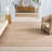 Natural Fiber 561 Jacquard Performance Striped Rug-706695428