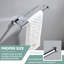 Porte-serviettes mural en acier inoxydable SUS304-121903407