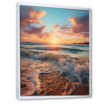 Ameya Beach Golden Sands XVIII sur toile
