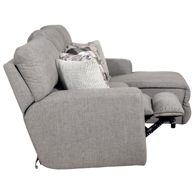 Balvina 115'' Wide Reclining Sofa & Chaise, Right Hand Facing