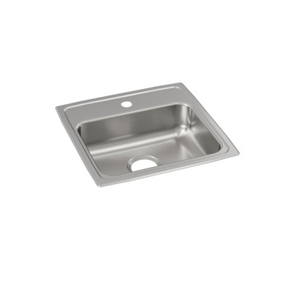 Évier de cuisine à montage sur plan Lustertone L 19 po x l 18 po