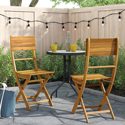 Remillard Outdoor Folding Dining Side Chair