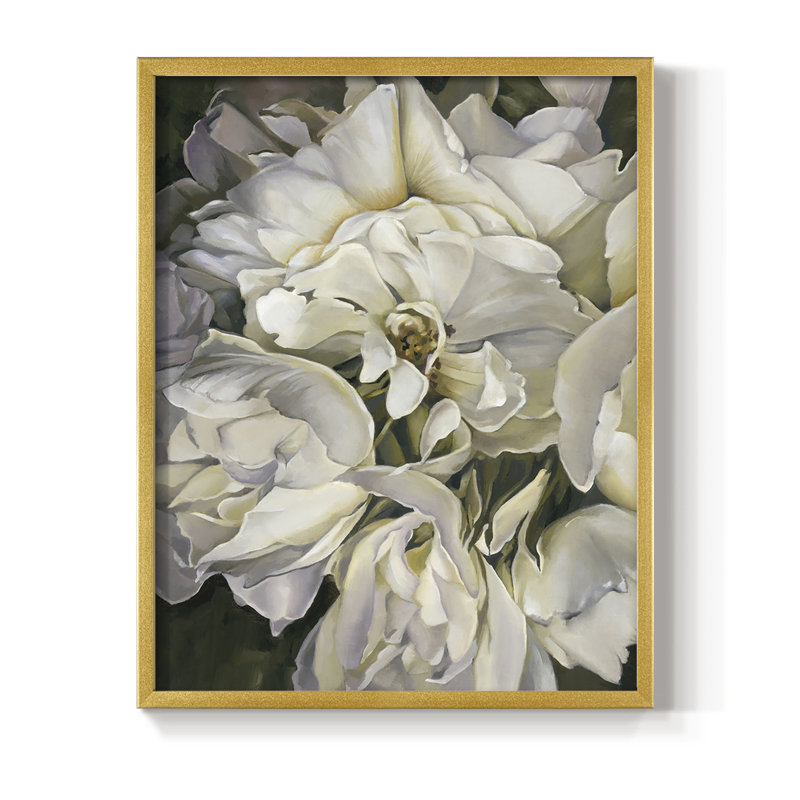 FOR FOR ROSES, reproduction encadrée - bois massif, H 28 po x l 22 po