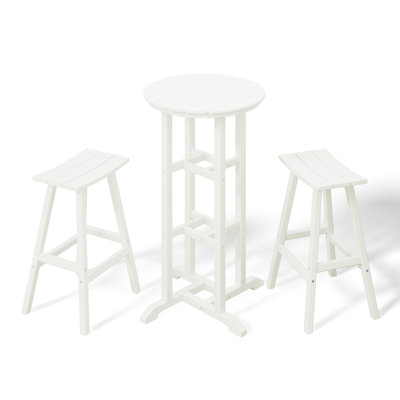 Laguna 2 - Person Patio Dining Set with Round Table