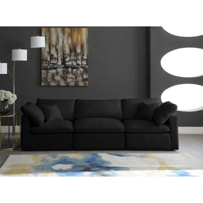 Atis 105'' Velvet Sofa