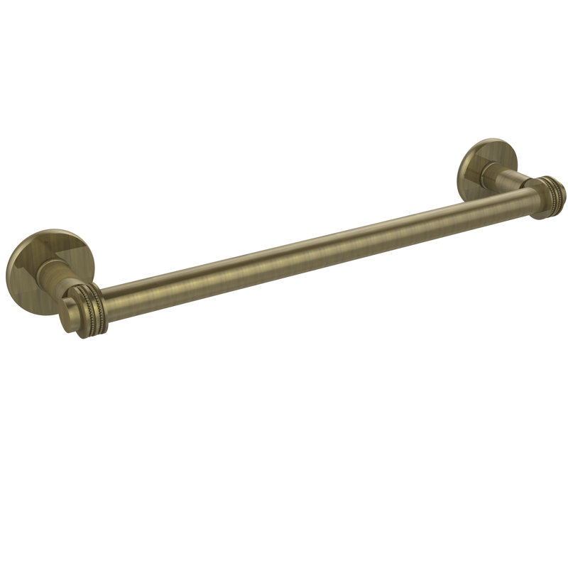 Barre à serviettes murale 30" Continental, Laiton antique