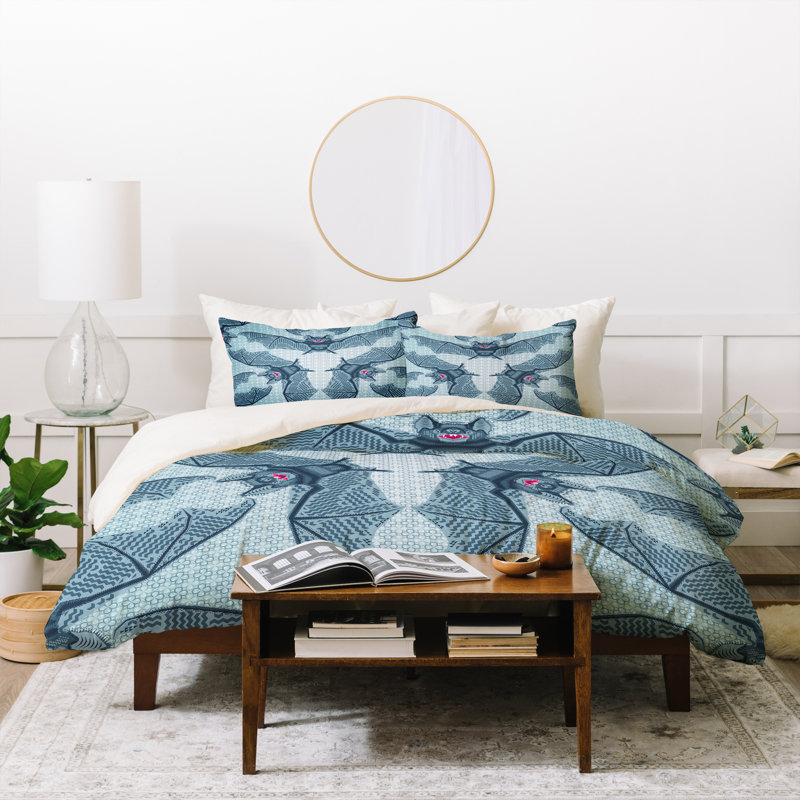 Ensemble de housse de couette 3 pièces Chobopop, Housse de couette pour très grand lit et 2 très 