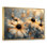 Monochromes de marguerites dans un champ brumeux I - marguerites