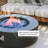  42-Inch Round Iron Gas Fire Pit Table，Includes Tank Cover-1914287736