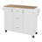 K&K Rolling Kitchen Island With Storage-2119202024
