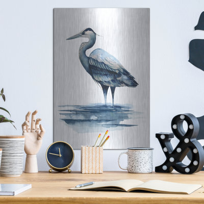 «Azure Heron I» par Grace Popp