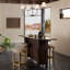 Canton Bar Table-Dark Brown Acacia-Bar-1136472780