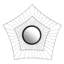 Miroir décoratif élégant, métal noir, 31,5 po x 2,4 po x 31,5 po | Fabrication 100% métal durable | Parfait pour le salon, la chambre à coucher ou le vestibule | Art mural élégant et fonctionnel