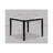 1Pc Transitional Counter-Height Dining Table(Only Table)