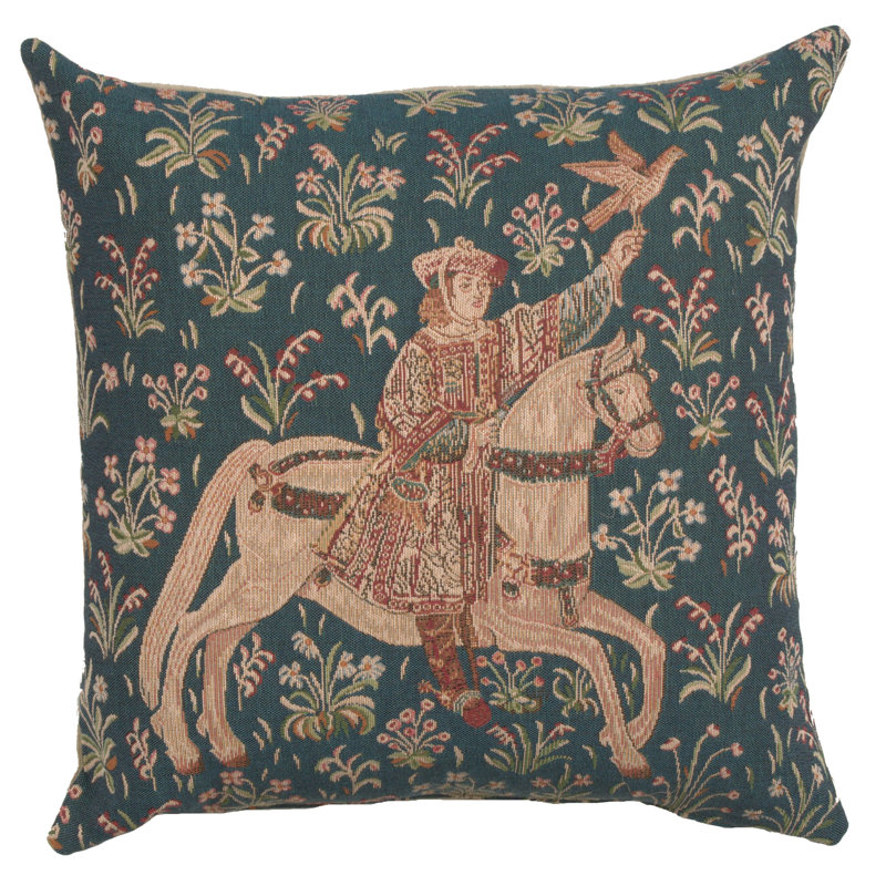 Medieval Cotton Blend Pillow Cover