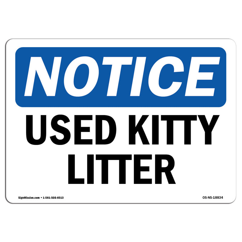 Panneau de litière pour chat Osha