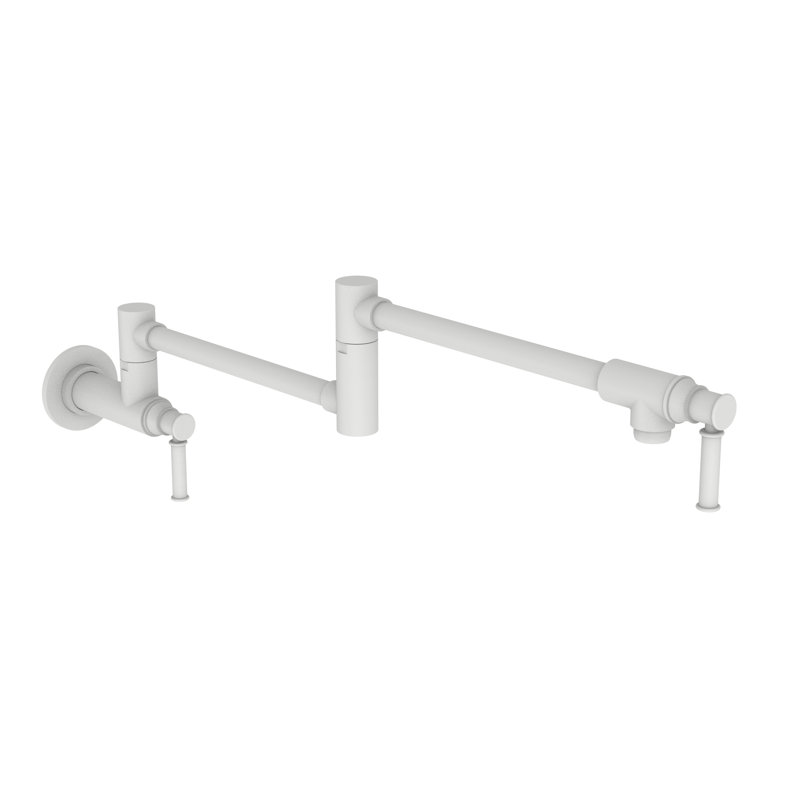 Taft Pot Filler, Matte White