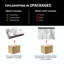 Meuble-lavabo simple 24 po avec plateau en bois manufacturé Aliciya