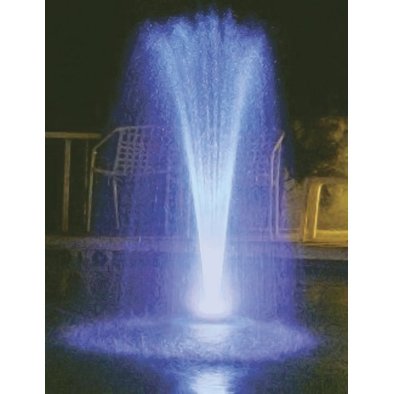 Luminaire d'étang 48 lumières, Blanc