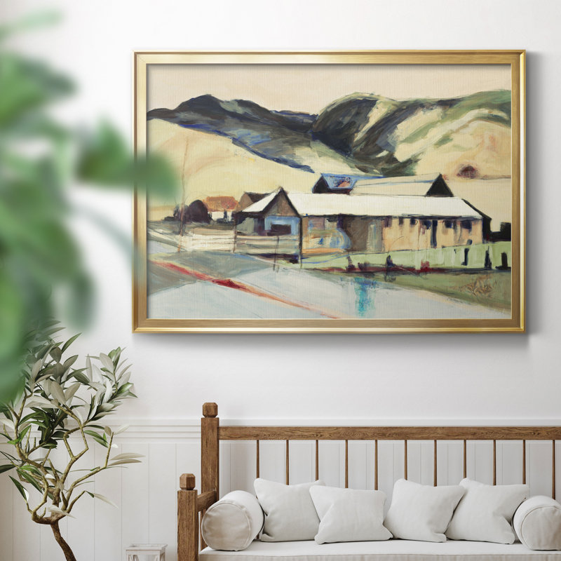Méchant - cadre photo, reproduction d'art sur toile, H 30,5 po x l 42,5 po x P 1,5 po, Toile avec cadre doré