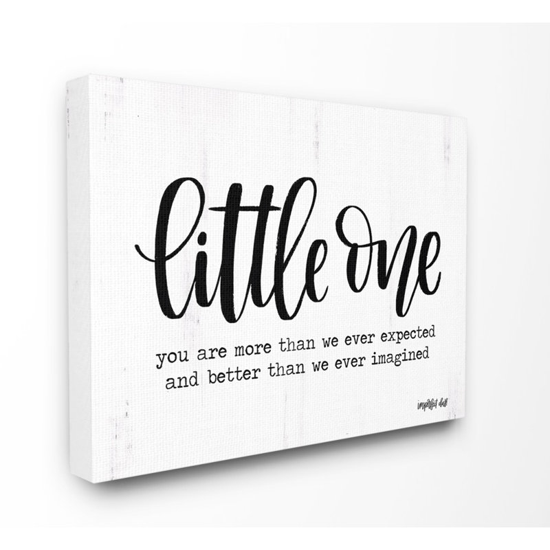 Décoration murale pour enfants «Sieber Little One», Toile tendue, H 16 po x l 20 po x P 1,5 po