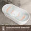 Baignoires de trempage autoportantes en acrylique 67 po