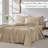 Vilano Springs Extra Deep Pocket Sheet Set, 6-Piece Ultra Soft Microfiber Sheets and Pillow Cases, Wrinkle Resistant, Easy Care-86340225-86340233